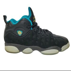 Nike Air Jordan Jumpman Team Pro II Black /Teal, 874749-003, Youth Size‎ 6